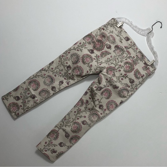 Anthropologie Pilcro Jeans NWOT Floral Zip Embroidered Pocket Size 30 - Picture 4 of 9